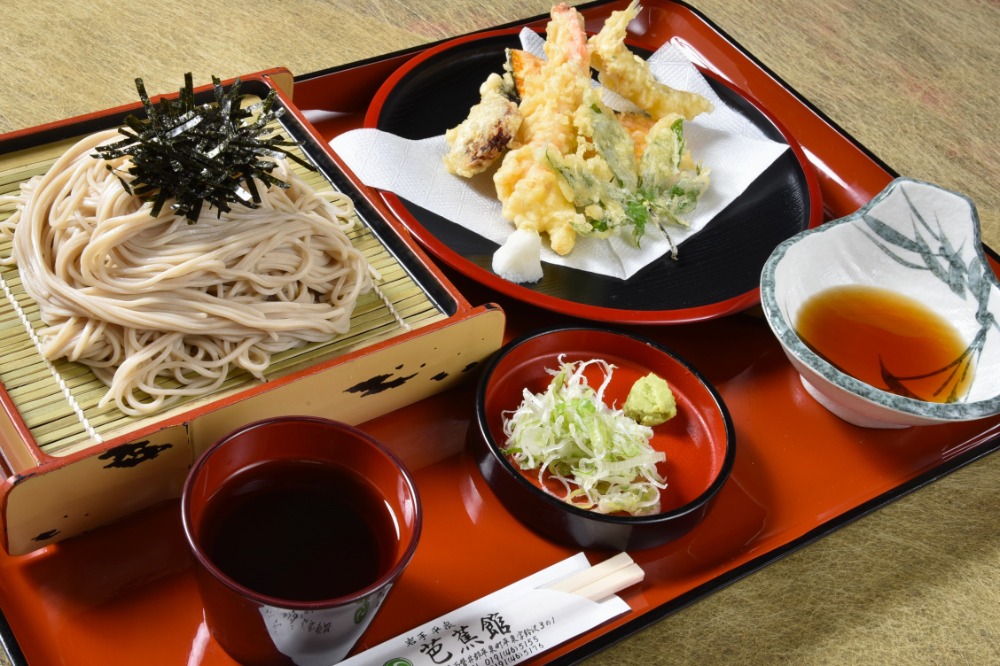 冷たいそば